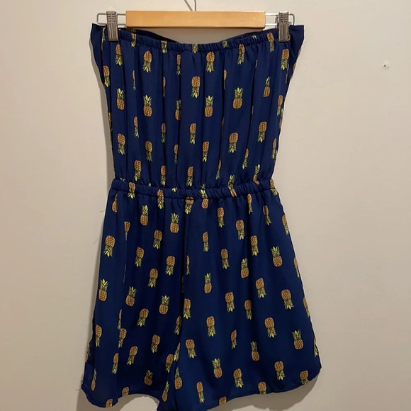 Alya Pineapple Romper - Picture 3 of 3